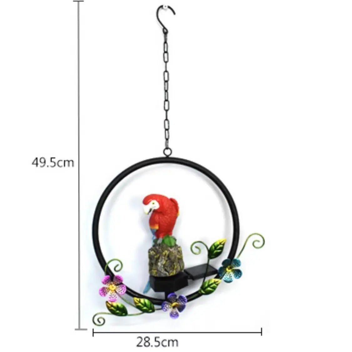 Colgante de Papagayo Solar - Luz Cálida / IP44 / 50 cm - Decoración - Disponible en Dreamy Home!