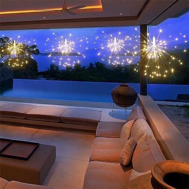 Colgante Firework Solar - Variedad de Colores / IP65 - Disponible en Dreamy Home!