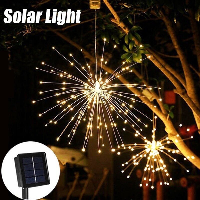 Colgante Firework Solar - Variedad de Colores / IP65 - Disponible en Dreamy Home!