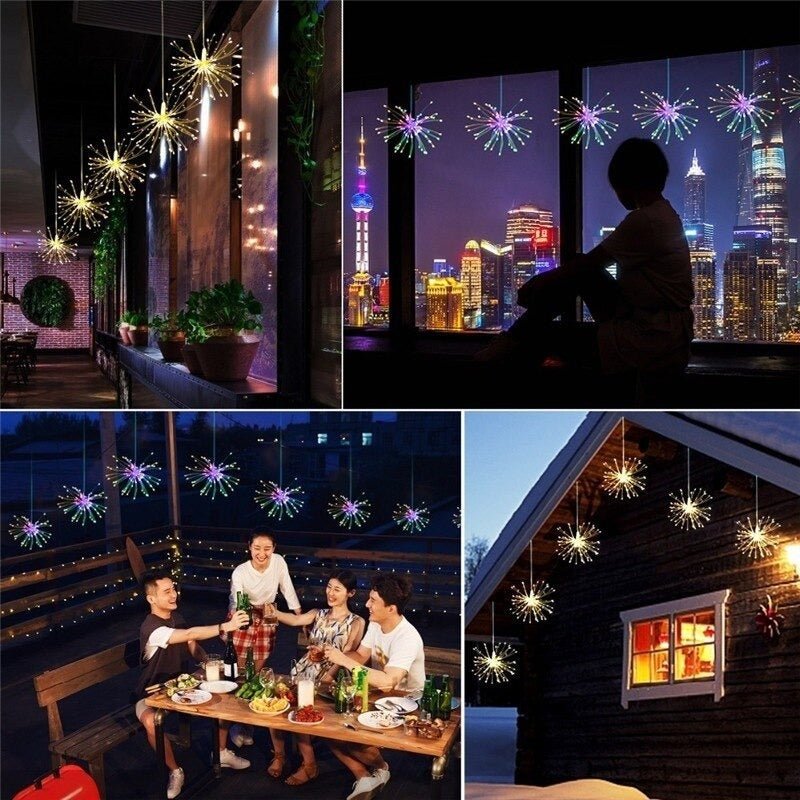 Colgante Firework Solar - Variedad de Colores / IP65 - Disponible en Dreamy Home!