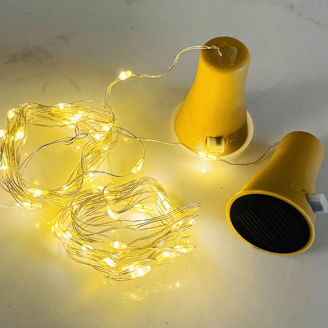 Corcho Hada Solar - Cálido o Multicolor / IP65 - Disponible en Dreamy Home!