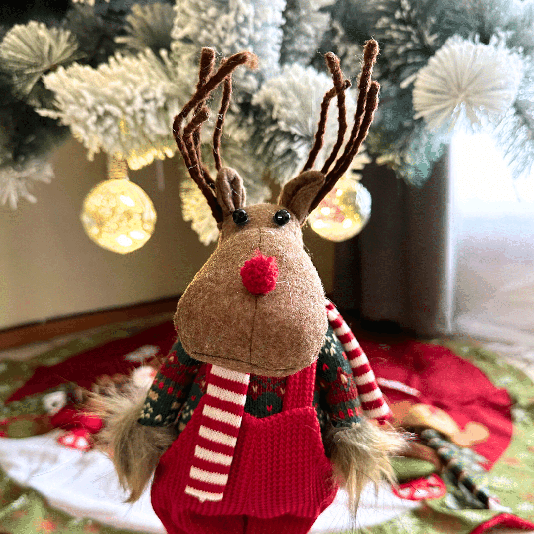 Decorativo Navideño de Reno - Grande/Pequeño - Disponible en Dreamy Home!