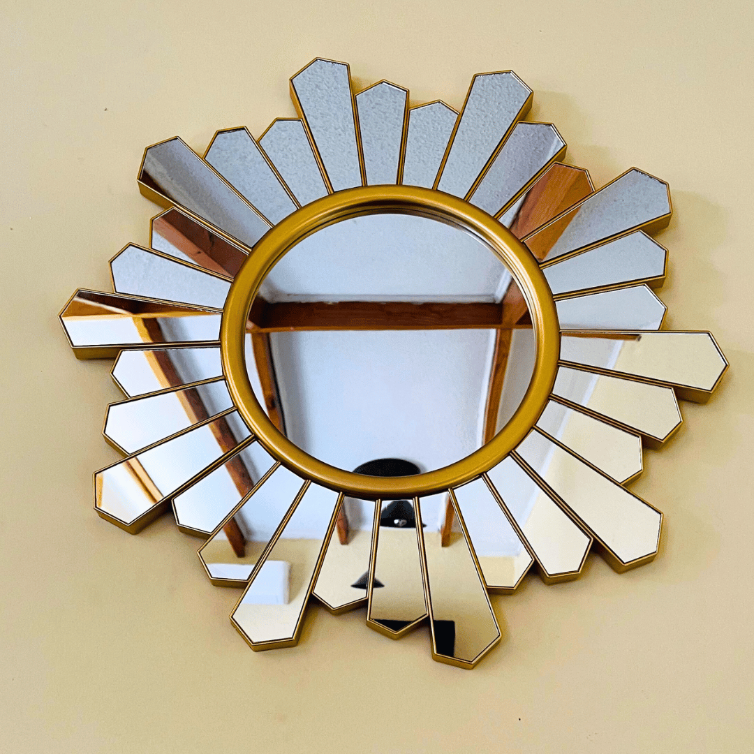 Espejo Sunshine - 50 cm Diámetro - Disponible en Dreamy Home!