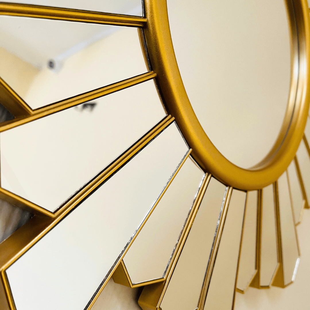 Espejo Sunshine - 50 cm Diámetro - Disponible en Dreamy Home!