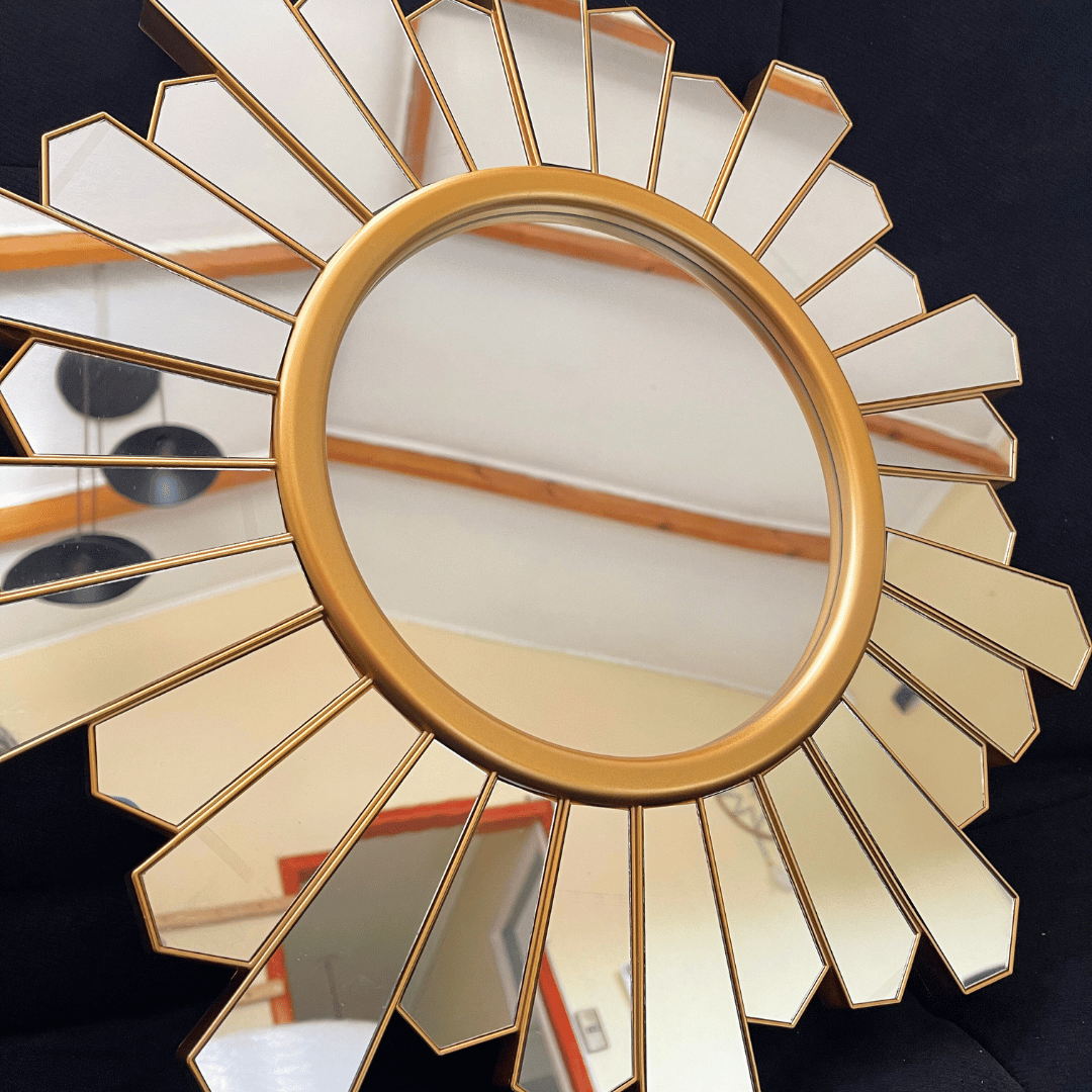 Espejo Sunshine - 50 cm Diámetro - Disponible en Dreamy Home!