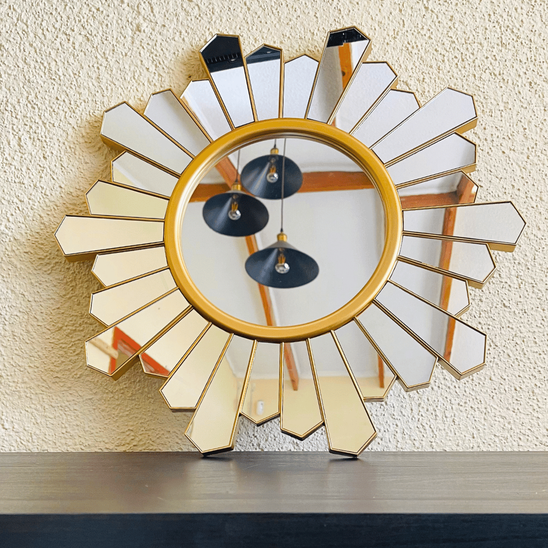 Espejo Sunshine - 50 cm Diámetro - Disponible en Dreamy Home!