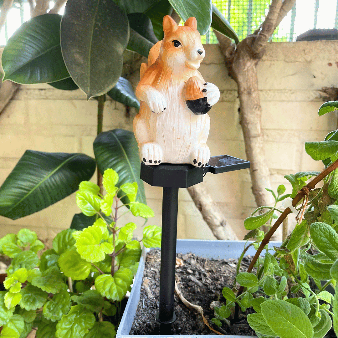Estaca de Ardilla Solar - Luz Cálida / IP65 - Disponible en Dreamy Home!