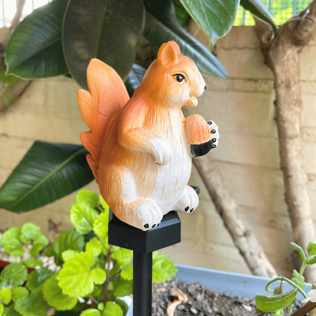 Estaca de Ardilla Solar - Luz Cálida / IP65 - Disponible en Dreamy Home!