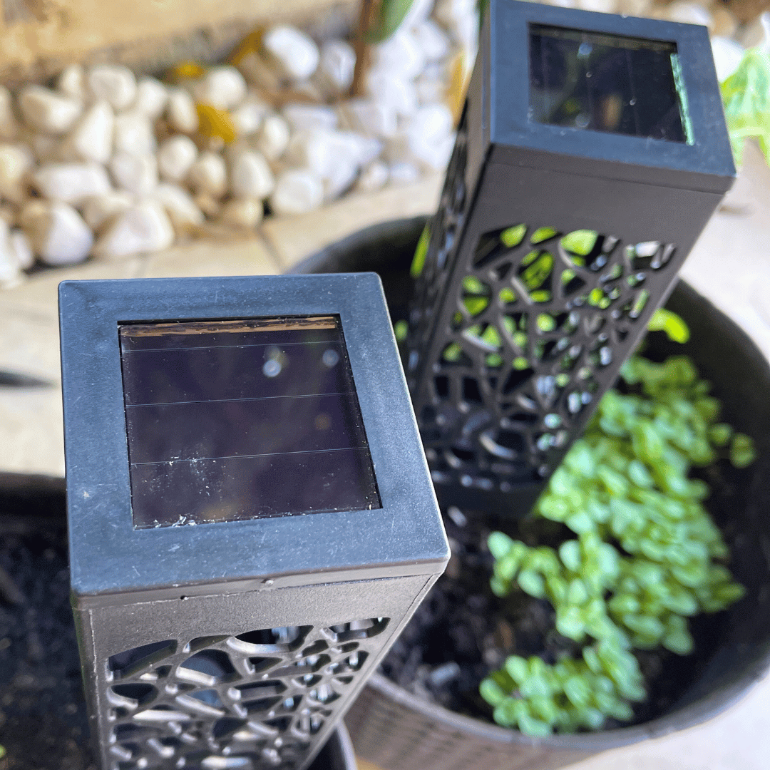 Set de 8 Estacas Design Pro Solar - Luz Cálida / IP65 - Disponible en Dreamy Home!