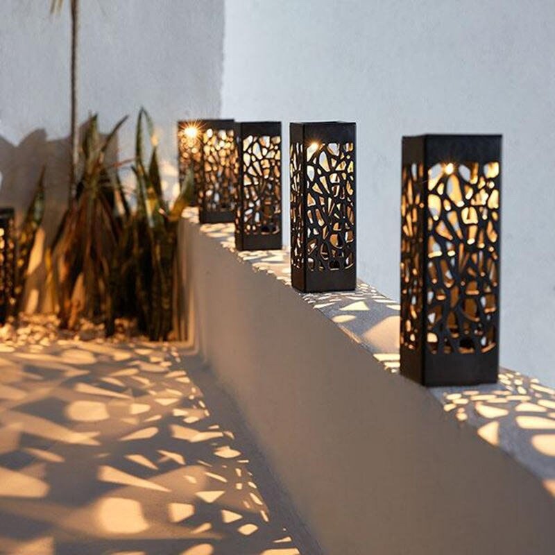 Set de 8 Estacas Design Pro Solar - Luz Cálida / IP65 - Disponible en Dreamy Home!