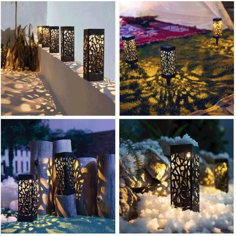 Set de 8 Estacas Design Pro Solar - Luz Cálida / IP65 - Disponible en Dreamy Home!