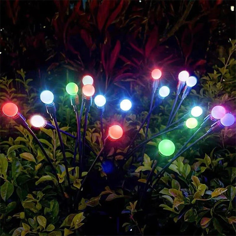Set de 2 Estacas de Pelotitas Solar - Luz Cálida o Multicolor / IP65 - Disponible en Dreamy Home!