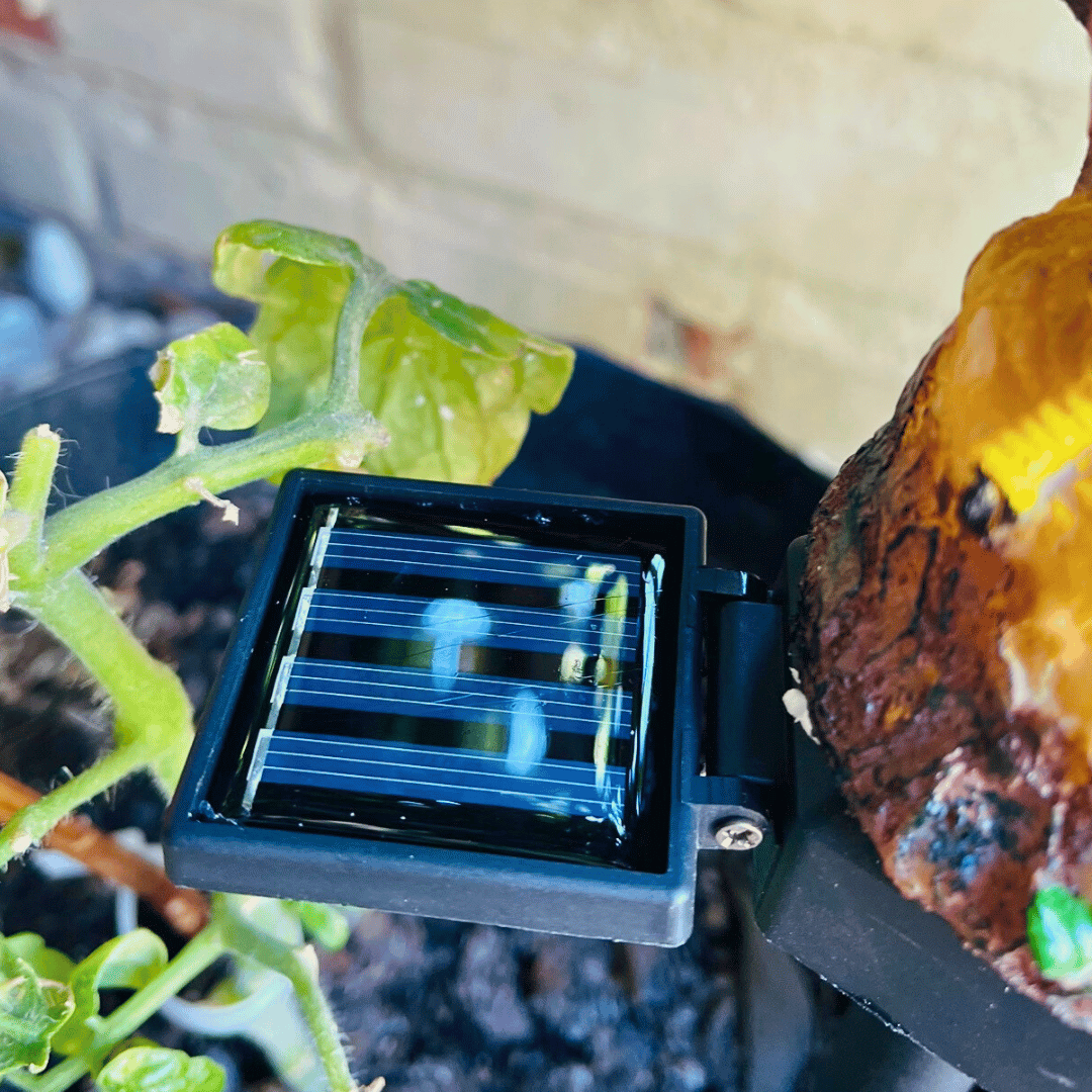 Estaca Solar de Águila - Luz Cálida / 21 cm / IP65 - Disponible en Dreamy Home!