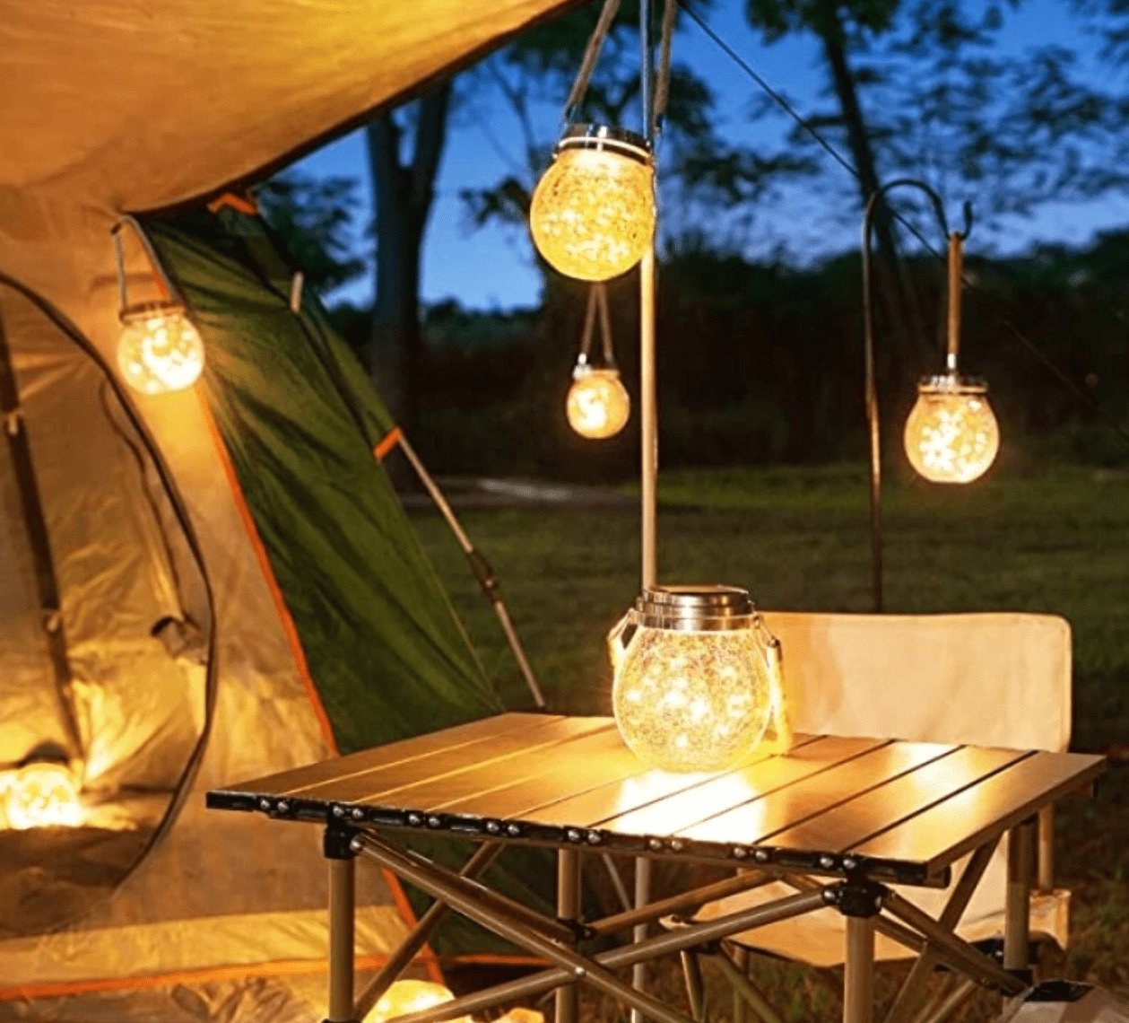 Frasco Colgante Redondo Solar - Luz Cálida / IP65 - Disponible en Dreamy Home!