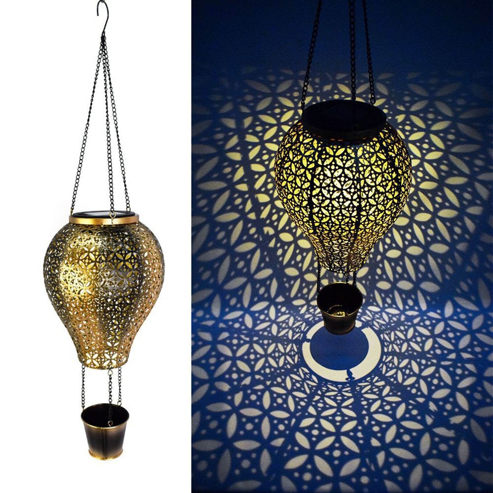 Estaca Globo Aerostático Solar - Luz Cálida / IP65 - Disponible en Dreamy Home!