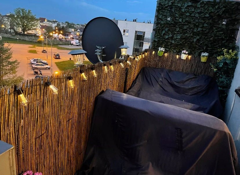 Guirnalda de Ampolletas Solar - Largo 4,55 m / Luz Cálida / 10 Amp. / IP65 - Disponible en Dreamy Home!