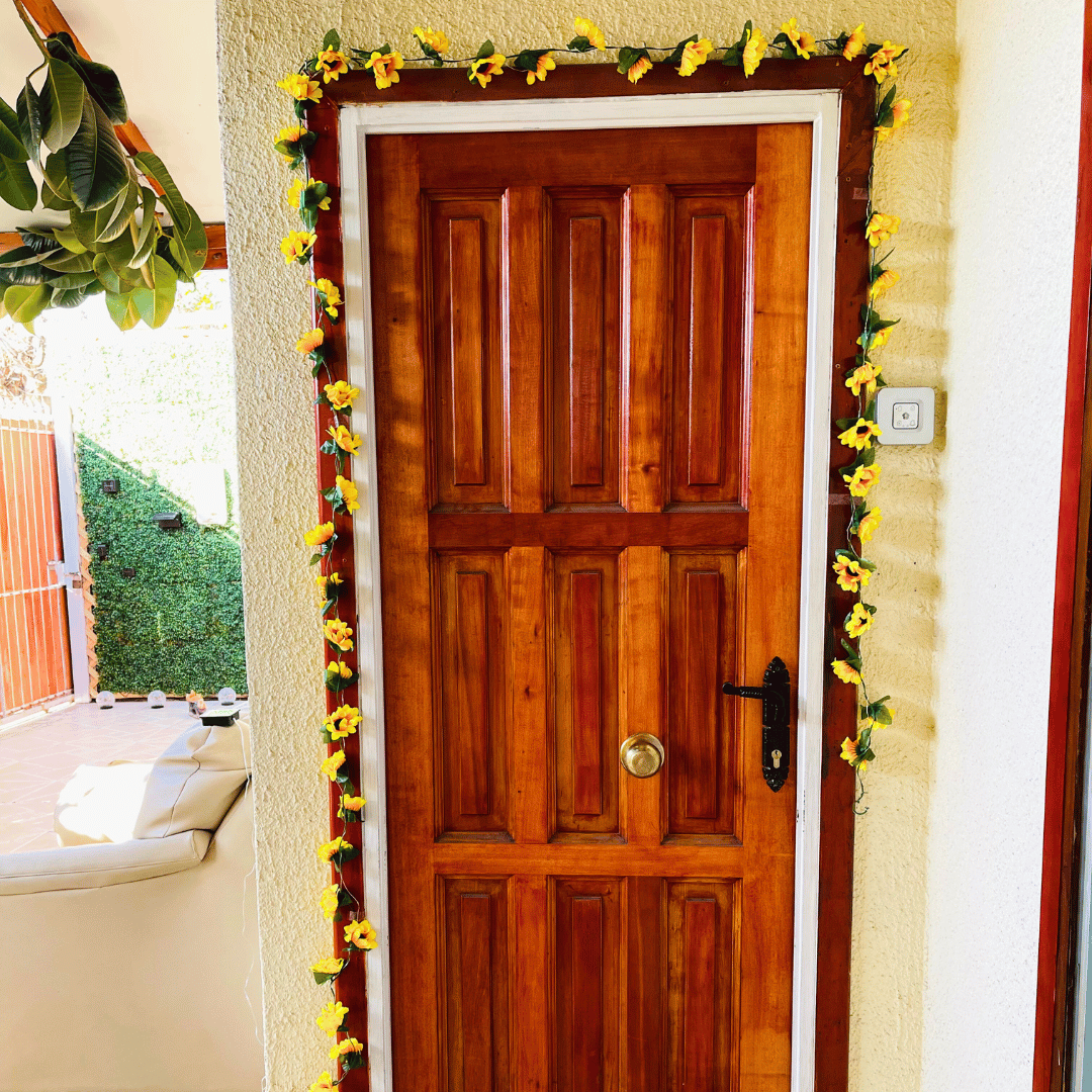 Guirnalda de Girasoles Solares - Luz Cálida / Largo 5 m / IP65 - Disponible en Dreamy Home!