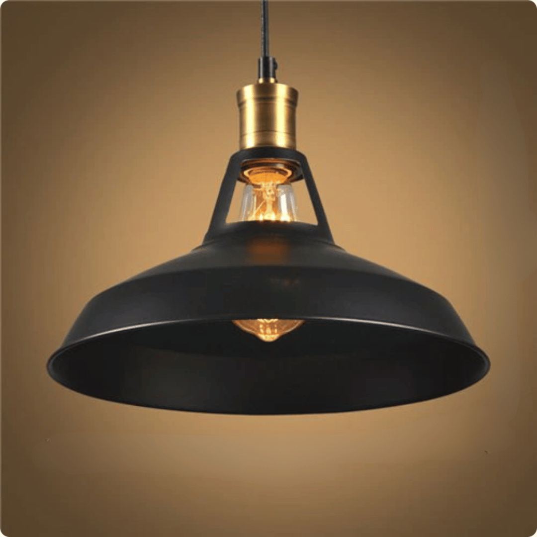 Lámpara Colgante Campana Loft - 1 m de Altura / Metal / Incluye Ampolleta - Casa y jardín - Disponible en Dreamy Home!