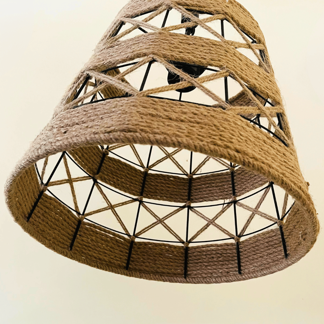 Lámpara de Cáñamo Valencia - Incluye Ampolleta - Disponible en Dreamy Home!