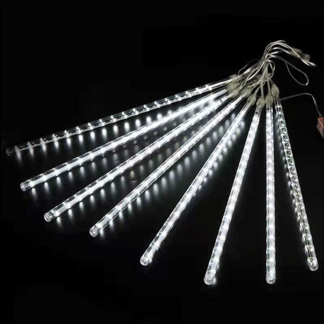 Lluvia Meteoritos Solar - 8 Tubos IP65 Luz Led Multicolor - Disponible en Dreamy Home!