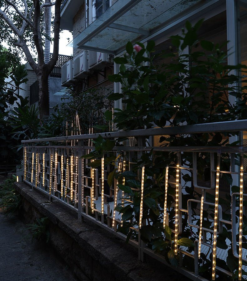 Lluvia Meteoritos Solar - 8 Tubos IP65 Luz Led Multicolor - Disponible en Dreamy Home!