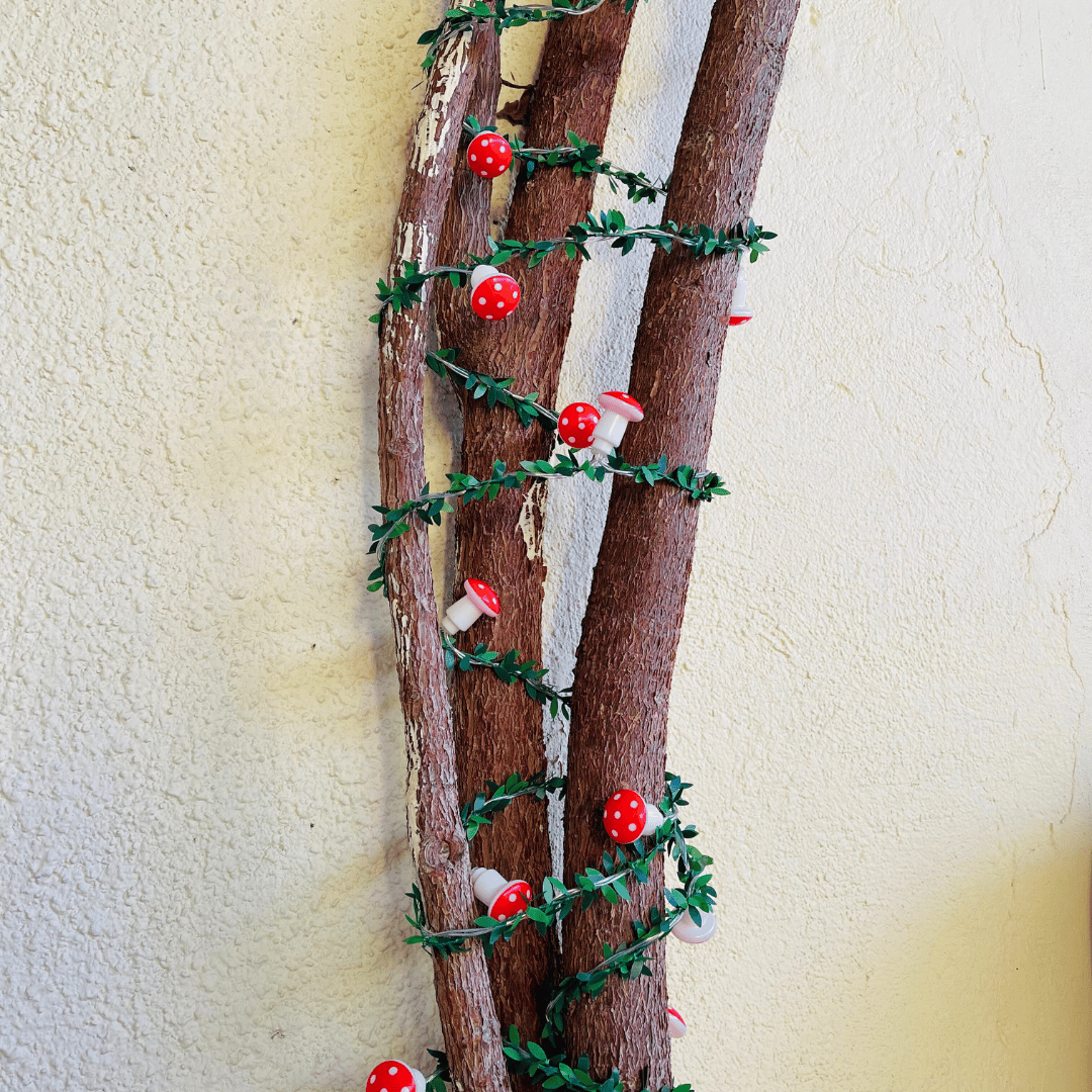 Guirnalda de Honguitos Solar - Luz Cálida / 5 m - Disponible en Dreamy Home!