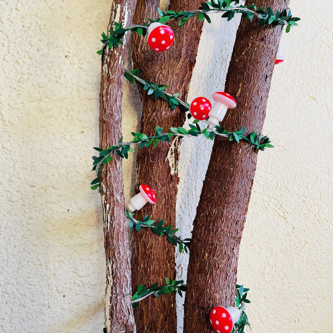 Guirnalda de Honguitos Solar - Luz Cálida / 5 m - Disponible en Dreamy Home!