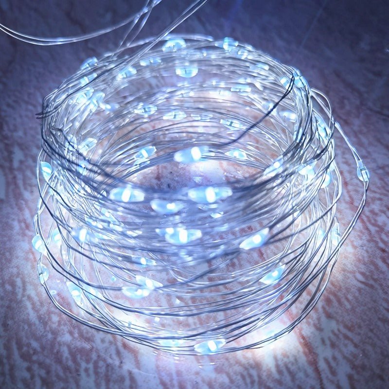 Guirnalda de Luces Hada a Pila - 10 m / Luz Cálida o Fría o Multicolor - Disponible en Dreamy Home!