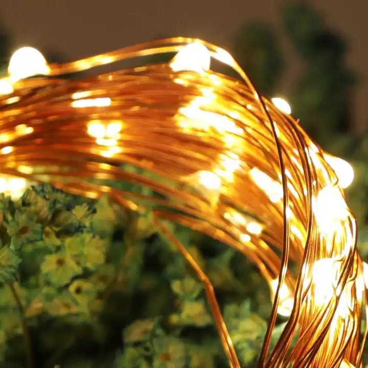 Guirnalda de Luces Hada a Pila - 10 m / Luz Cálida o Fría o Multicolor - Disponible en Dreamy Home!