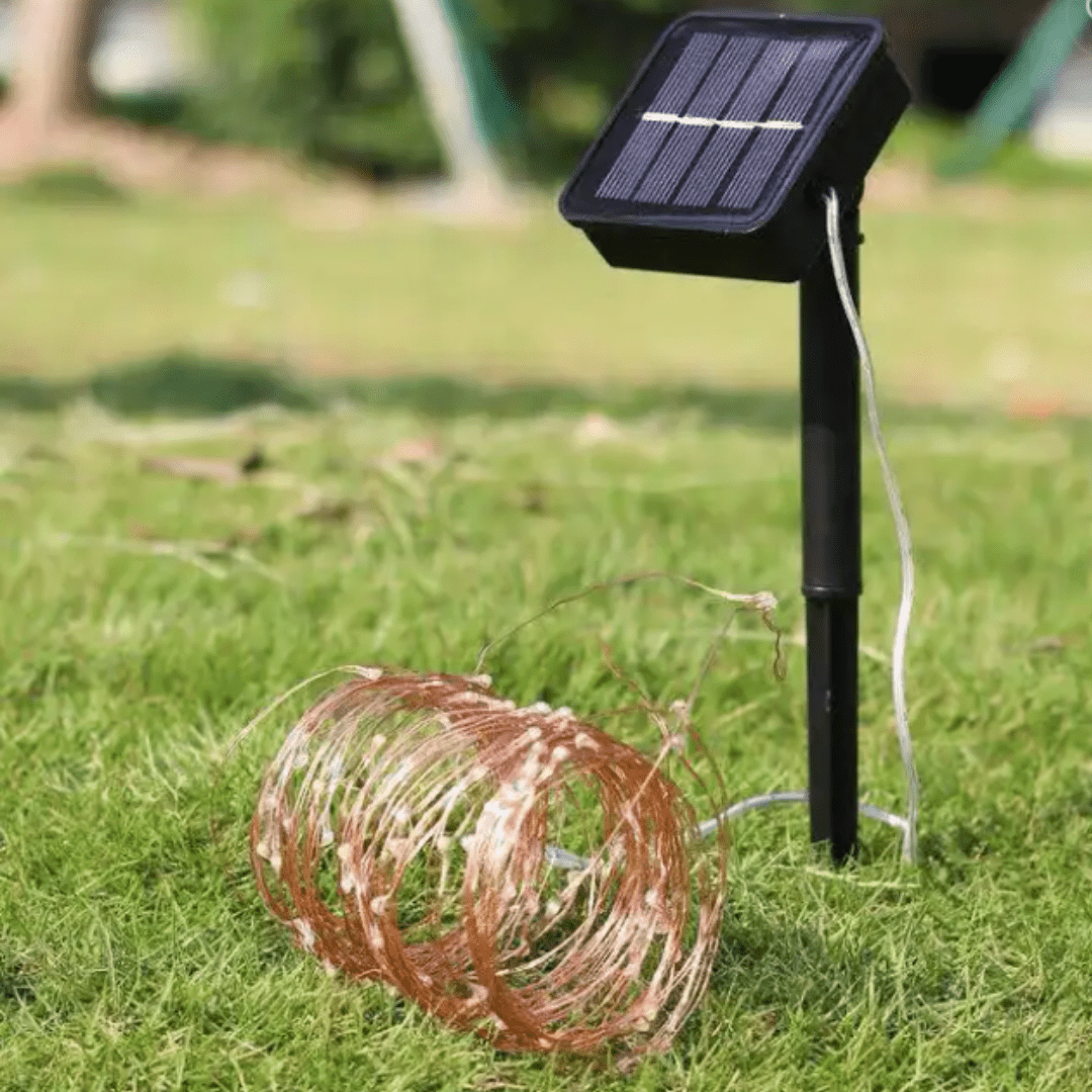 Guirnalda de Luces Hada Solar - 10/20 m / Luz Multicolor / IP65 - Disponible en Dreamy Home!