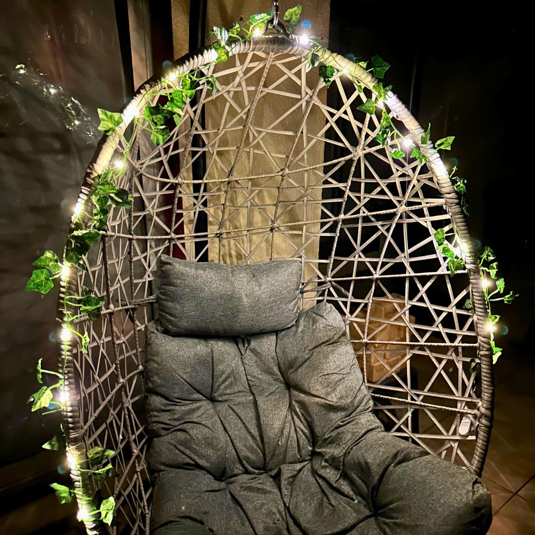Guirnalda de Hojas a Pila - 2 m / Luz Cálida / IP22 - Decoración - Disponible en Dreamy Home!