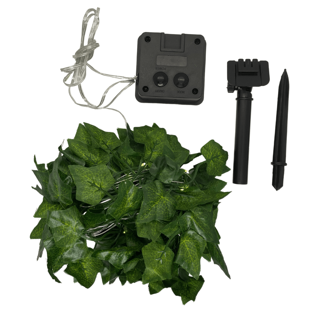 Guirnalda Hojas Solares - 5 m / Luz Cálida / IP44 - Disponible en Dreamy Home!