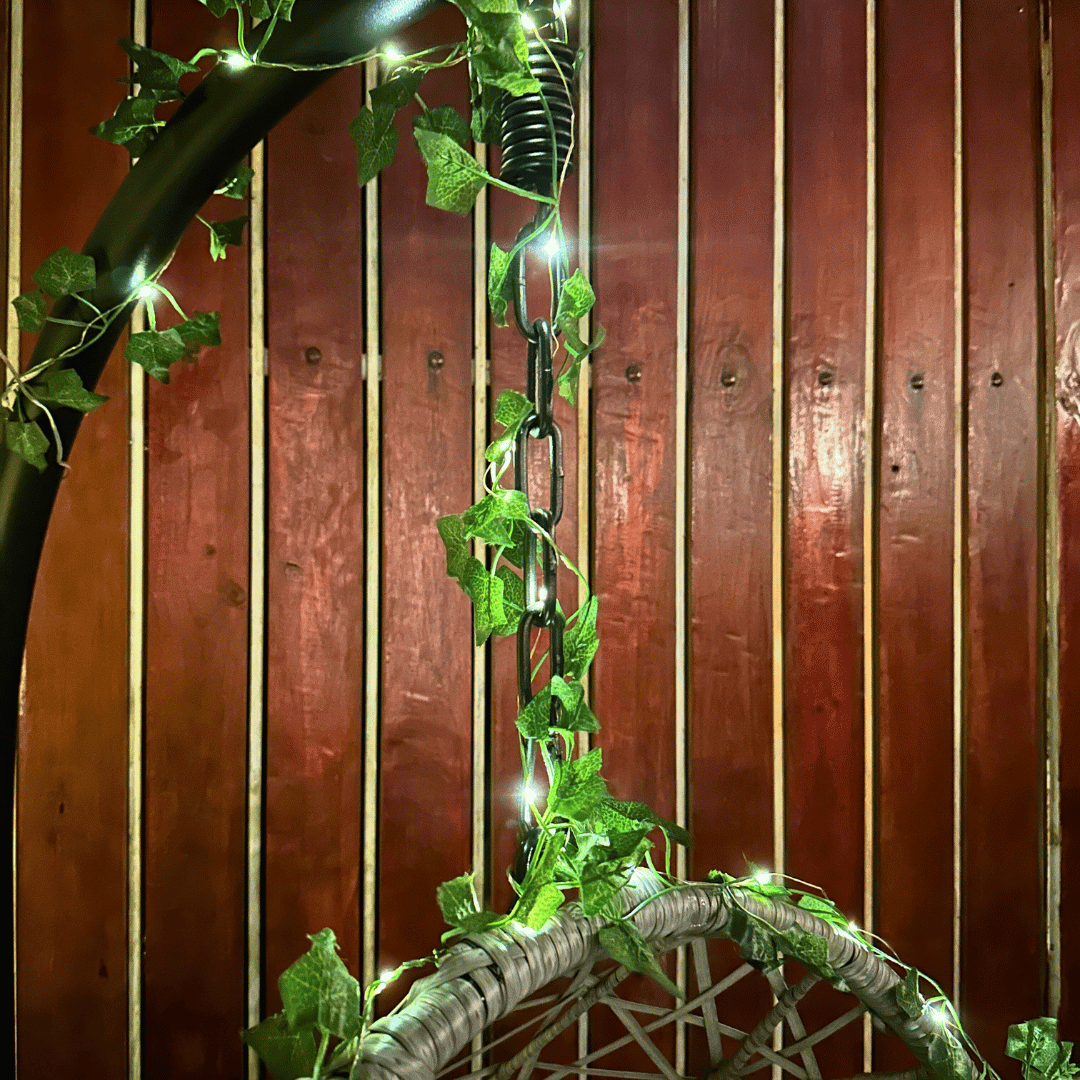 Guirnalda Hojas Solares - 5 m / Luz Cálida / IP44 - Disponible en Dreamy Home!
