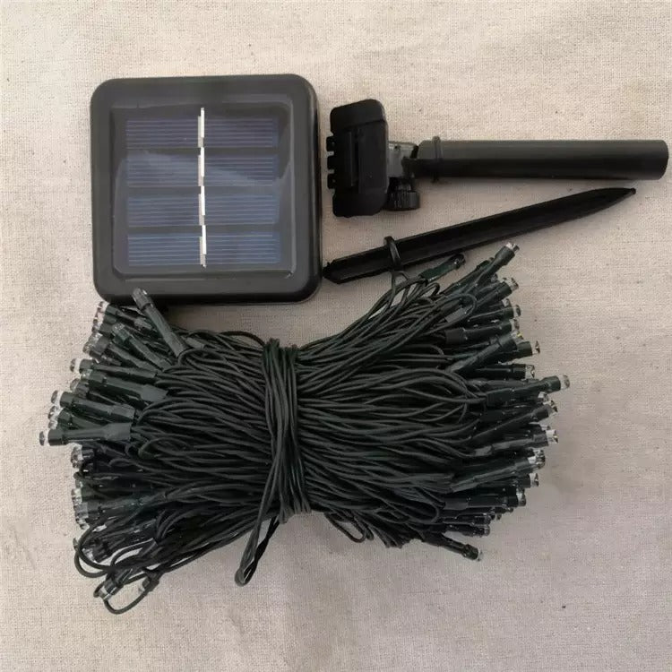 Guirnalda de Luces Decorativa Solar - 12/20 m / Luz Fría / IP65 - Disponible en Dreamy Home!