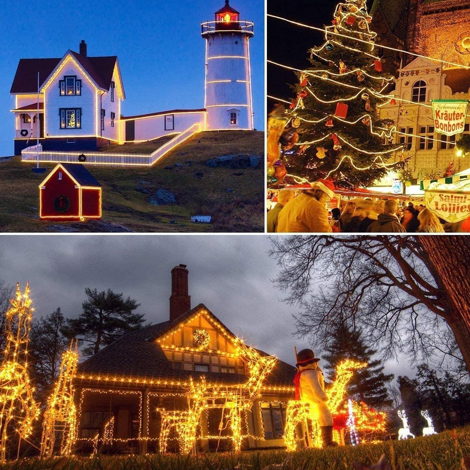 Manguera de Luces Solares - 5 m / Variedad de Colores / IP65 - Disponible en Dreamy Home!