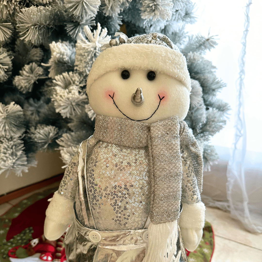 Muñecos de Navidad Extensibles Silver - Altura hasta 80 cm - Disponible en Dreamy Home!