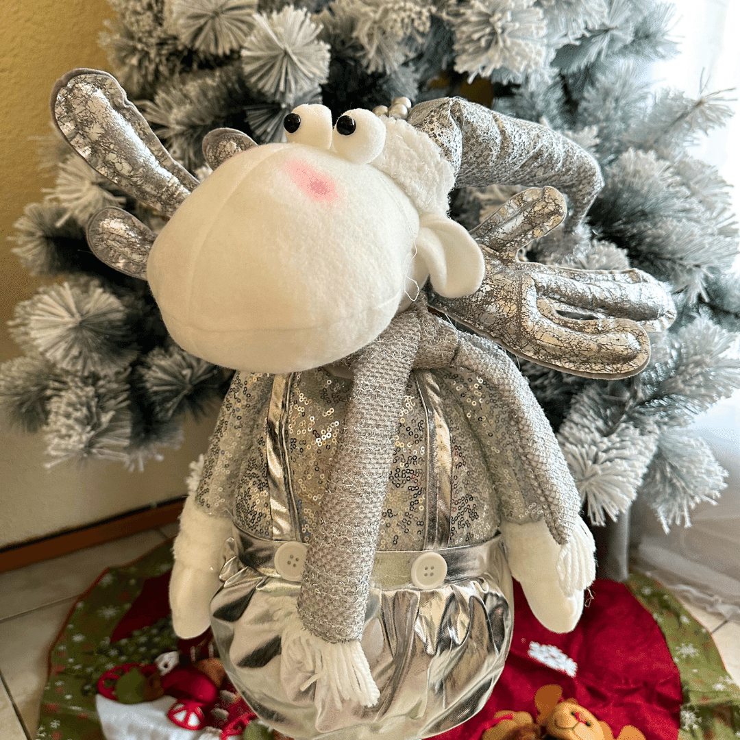 Muñecos de Navidad Extensibles Silver - Altura hasta 80 cm - Disponible en Dreamy Home!