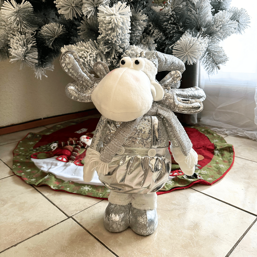 Muñecos de Navidad Extensibles Silver - Altura hasta 80 cm - Disponible en Dreamy Home!