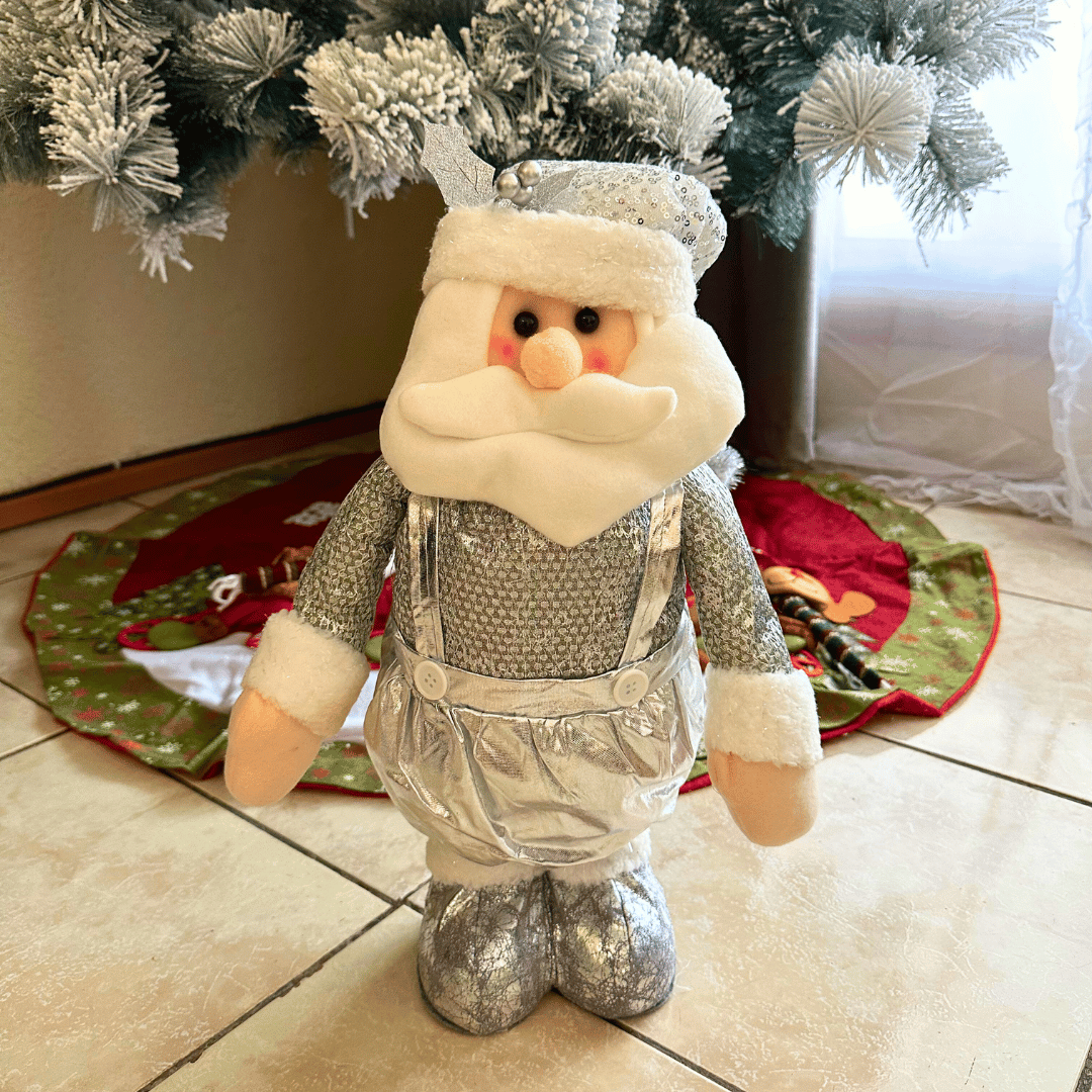 Muñecos de Navidad Extensibles Silver - Altura hasta 80 cm - Disponible en Dreamy Home!