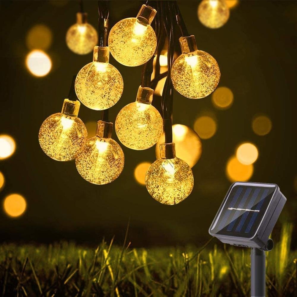 Guirnalda de Pelotitas Solares - Luz Cálida / Largo 6 m / IP65 Disponible en Dreamy Home!