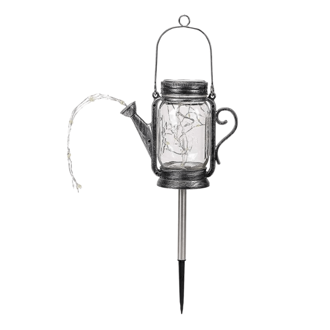 Tetera Estaca Solar - Luz Cálida / Vidrio / IP65 - Disponible en Dreamy Home!