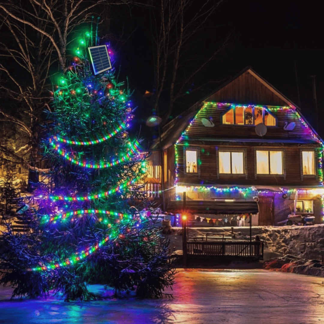 Tira RGB Solar - Luz Multicolor / 5 m / IP65 - Disponible en Dreamy Home!