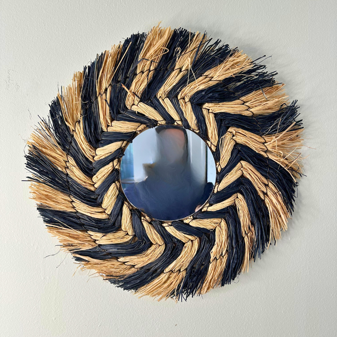 Espejo Boho Eclipse - Diámetro 50 cm