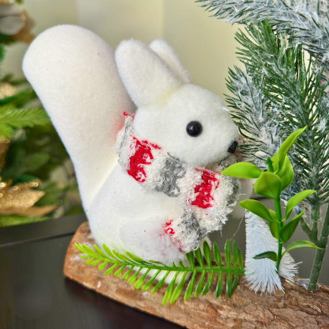 Ardilla Sueño de Invierno -  Decorativo Navideño