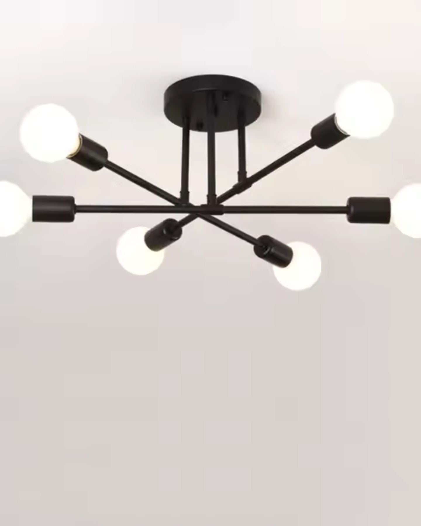 Lámpara Khala Moderna - 6 Luces Incluye Ampolletas