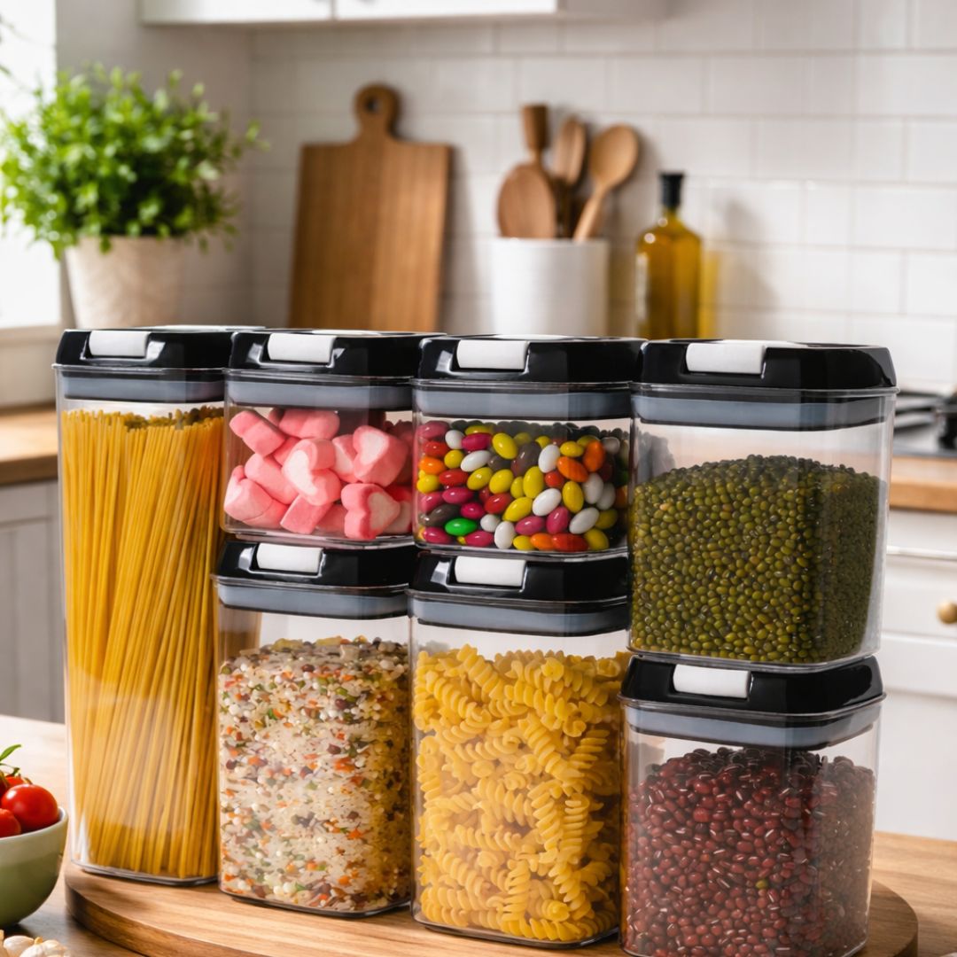 Pack 7 Contenedores Herméticos - Cierre Hermético