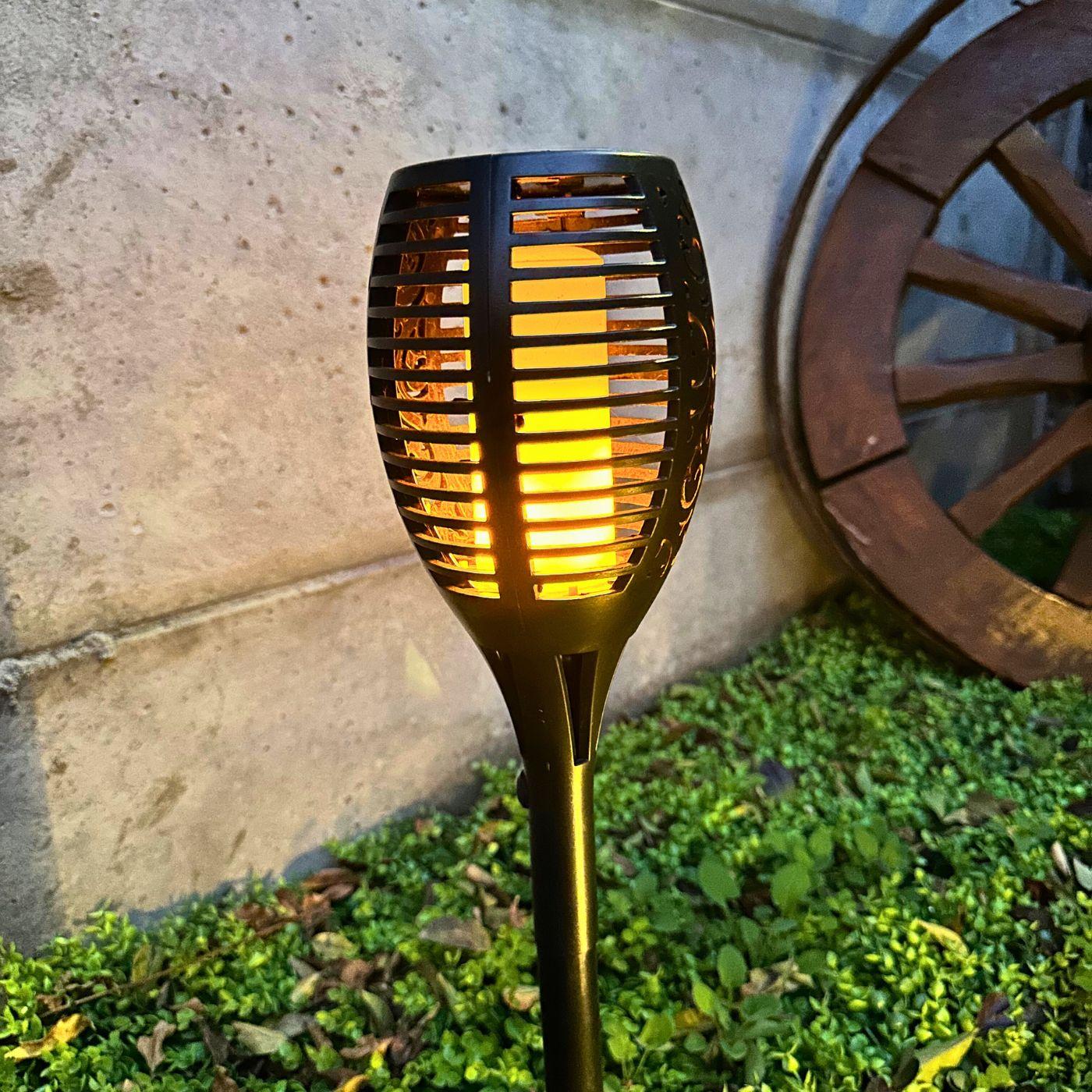 Estaca Antorcha Solar - Luz Cálida / IP65 - Decoración - Disponible en Dreamy Home!
