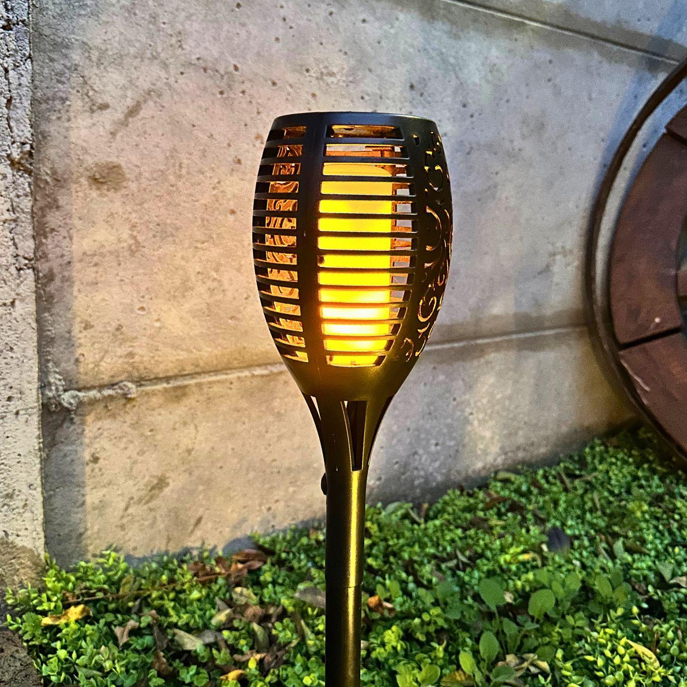 Estaca Antorcha Solar - Luz Cálida / IP65 - Decoración - Disponible en Dreamy Home!