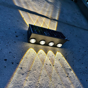 Apliqué Bidireccional Moderno Solar - Luz Cálida / IP65 - Iluminación - Disponible en Dreamy Home!