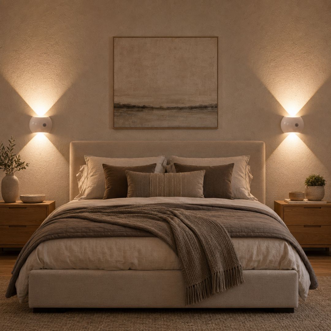 Aplique Mural Recargable Up & Down - Sensor de Movimiento / Luz Cálida - Luces nocturnas e iluminación ambiente - Disponible en Dreamy Home!